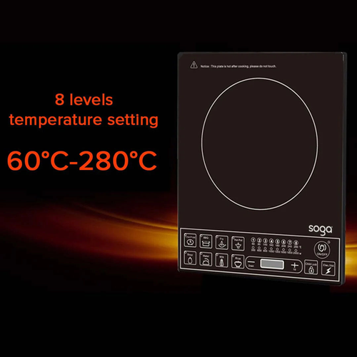 Dual Burners Cooktop Stove L Stainless Steel Stockpot  and  Induction Casserole