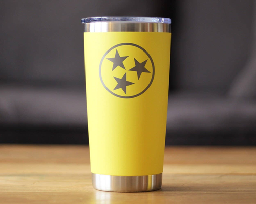 Tennessee Flag Insulated Travel Tumbler - Tennesseans Gifts