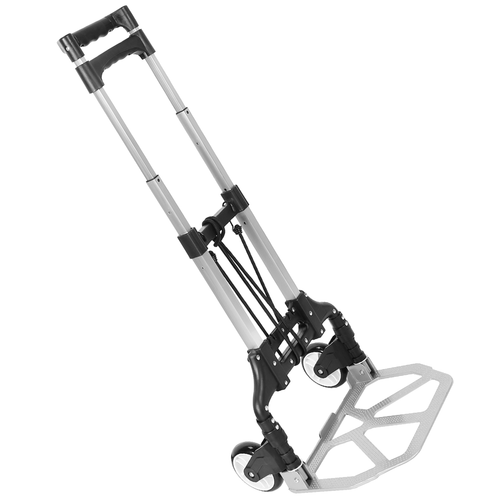 Folding Luggage Cart Foldable Hand Truck Portable Dolly Aluminum Alloy 