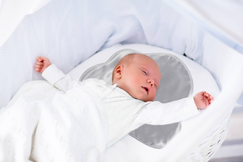 Bassinet Sheet Flannel With Satin  