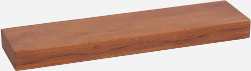 27" Brown Wood Wall Mounted Bathroom Shelves