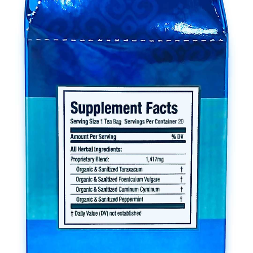 Secrets Of Tea Baby Constipation Relief Tea - Natural USDA Organic Caffeine Free - Tea for Baby Colic, Gas ,And Acid Reflux - Up to 80 Servings -20 Count(1 Pack)