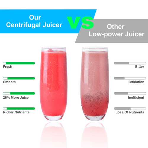 1000W Centrifugal Juicer Juice Extractor 