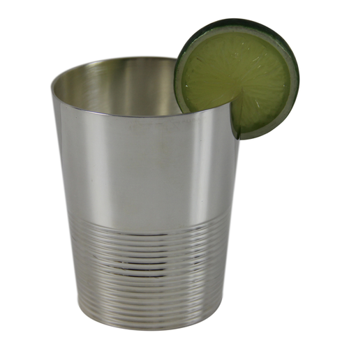 Ribbed Base Mint Julep Silver Plate