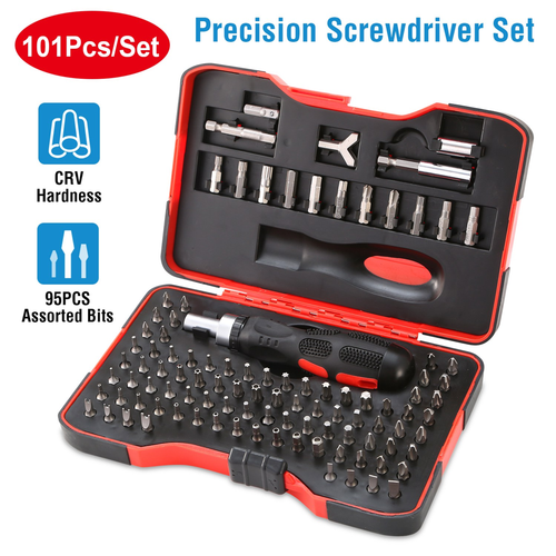 101Pcs Precision Security CRV Screwdriver Bits Set