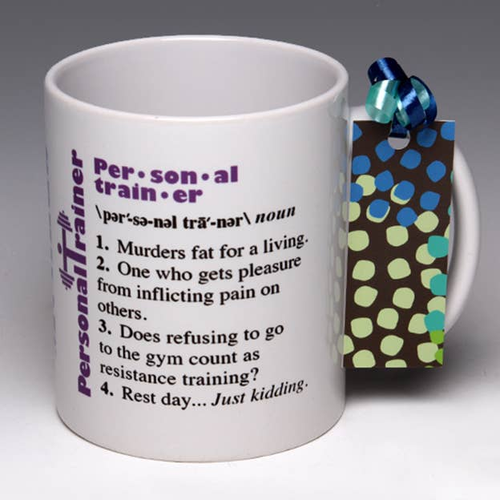 Whimsical Personal Trainer Mug