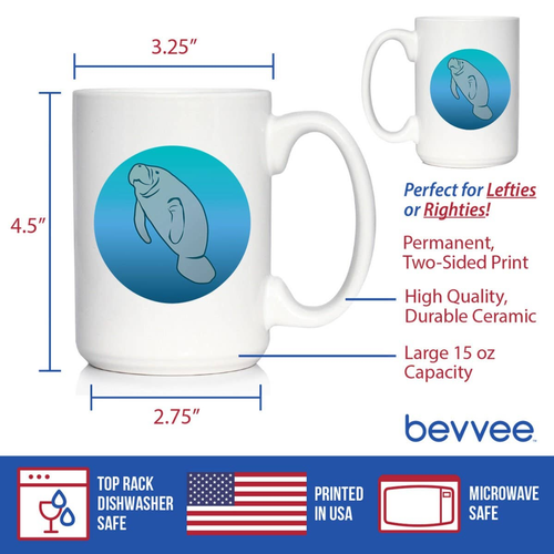 Manatee Coffee Mug - Manatees Gifts and Decor