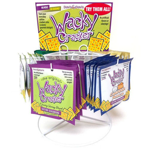 Wacky Cracker Spinner Rack