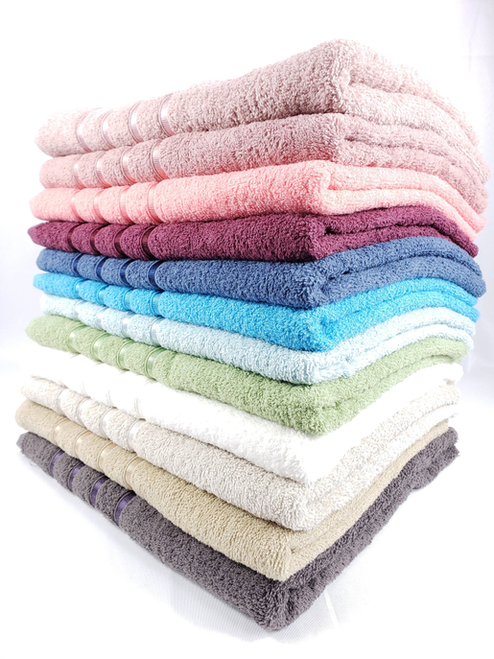 Bath or Hand Single Towels, Soft and Thick pick your color