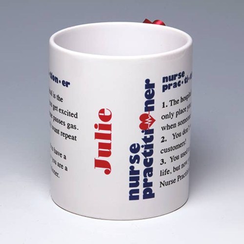 Whimsical Nurse Practitioner Mug