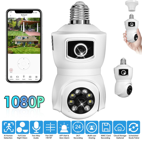 Dual Lens Security Camera 