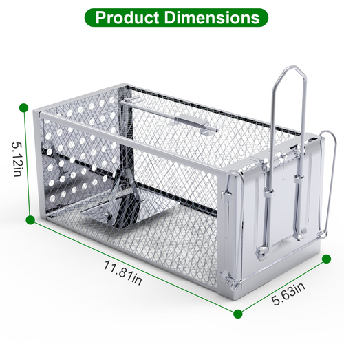 Single Door Rat Trap Cage 
