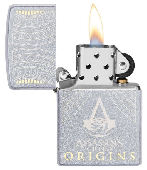 Zippo Assassin's Creed Origins Eye Of Horus Genuine Windproof Lighter 