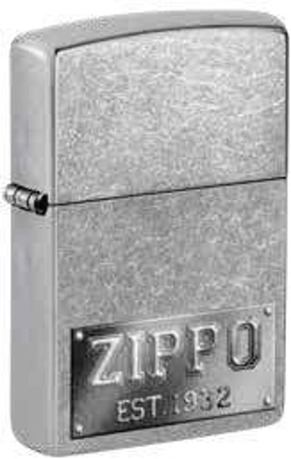 Zippo Est. 1932 Design Street Chrome Lighter 