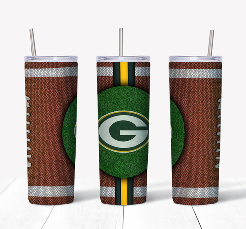 Stainless Steel Tumbler -Football