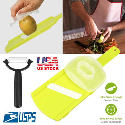 Mandolin Slicer Double-edged Ceramic Vegetable Slicer 