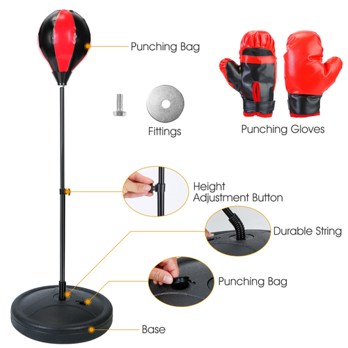 Punching Bag For Kids Junior Boxing Set