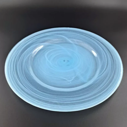 NUAGE 13" Glass Charger Plate