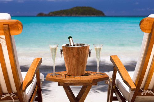 Southampton Teak Champagne Bucket