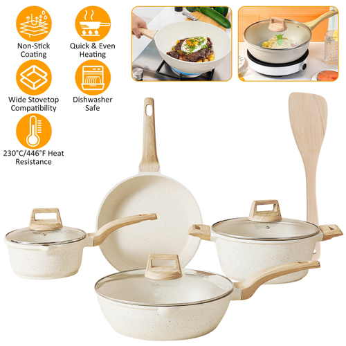 Kitchen Cookware Set Pots and Pans Set