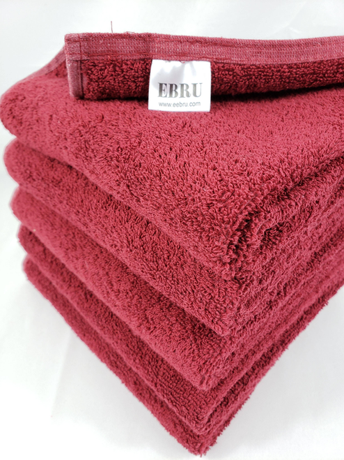 20x36" BURGUNDY Unisex Towel set Multi purpose towels