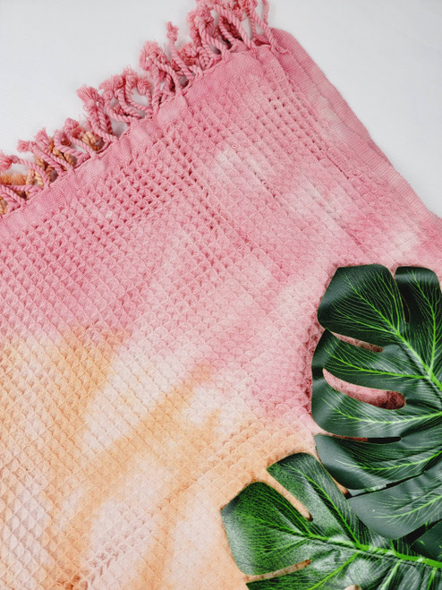 Beach Towel, Bath towel, Turkish Towel Cotton XLARGE PINK