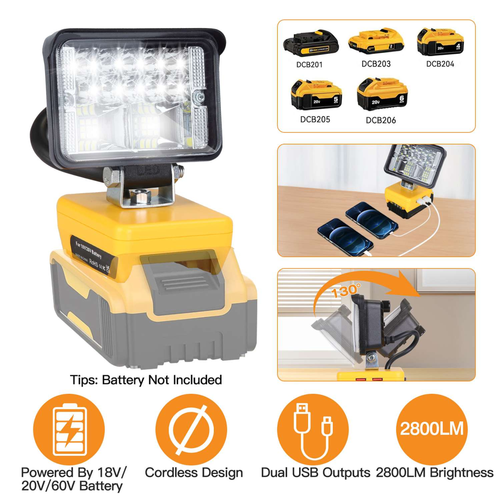 Cordless LED Work Light LED Flood Light 