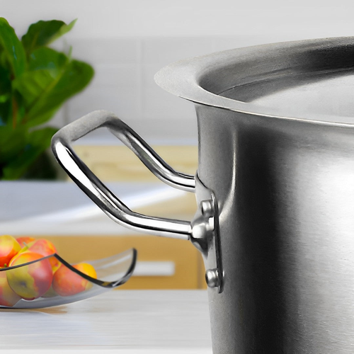 Stainless Steel Stockpot with Perforated Stock pot Basket Pasta Strainer