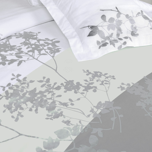 Brown Queen Cotton Washable Duvet Cover Set With Two Shams