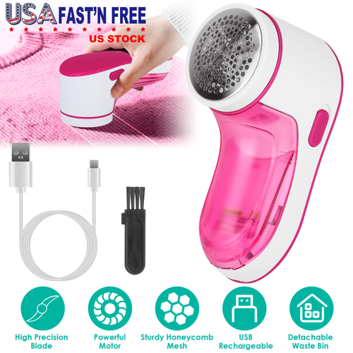 Electric Lint Shaver USB Rechargeable Fabric