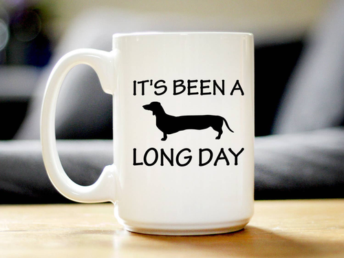 Long Day Coffee Mug - Dachshund Gifts and Decor