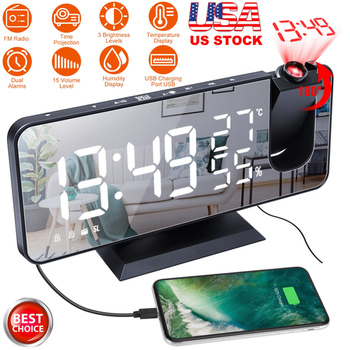 Projection Alarm Clock