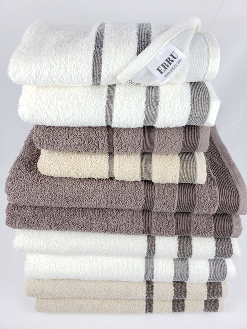 100% Cotton Bath Towel- 2 Pc Set (Hand and Bath Towel)