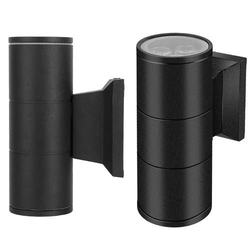 2Pcs Cylindrical Wall Light 