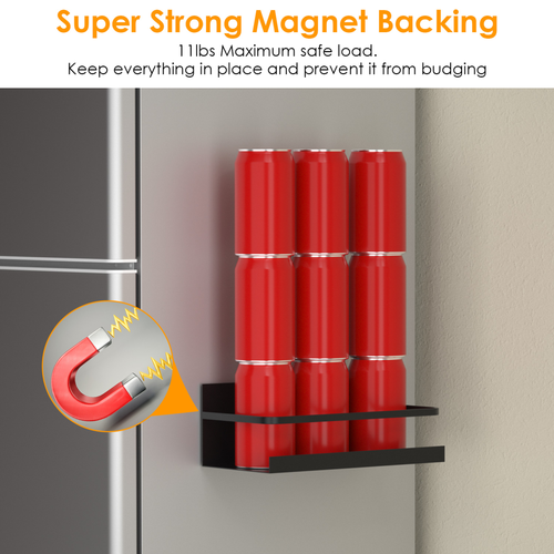 2 Packs Magnetic Spice Holder Rack 