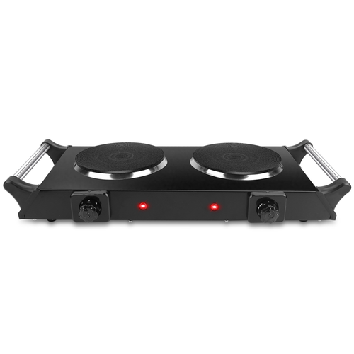 2000W Electric Dual Burner Portable Coil 
