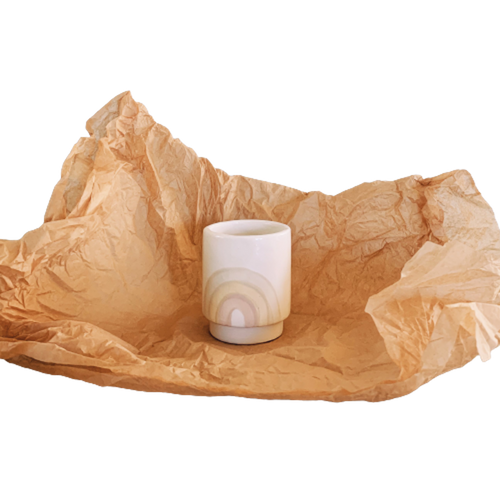 Luna Reece Ceramics - Neutral Rainbow Small Pot