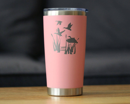 Duck Pond Insulated Travel Tumbler - Rustic Cabin Gifts