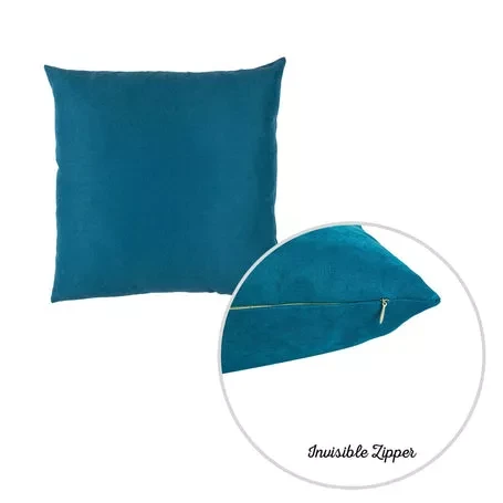 Farmhouse Square and Lumbar Solid Color Throw Pillow Covers Set