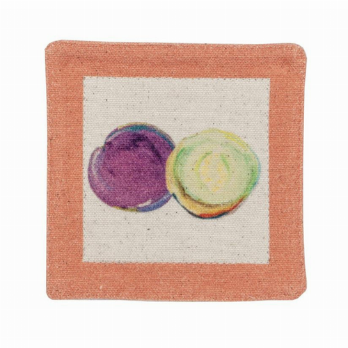 Plum Melon Coasters Set