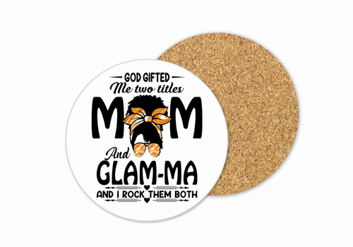 Two Titles Mom Mug and Coaster Set