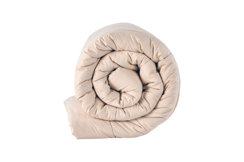Ivory King Box Stitch Comforter