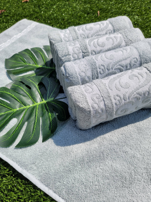 Terry Hand Towel Soft - 1 Piece Green