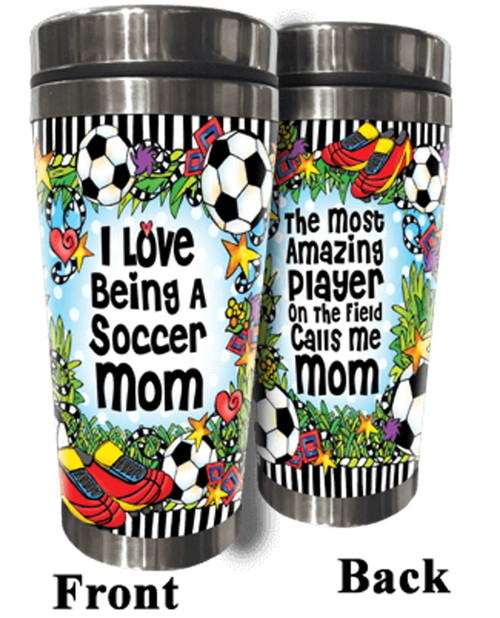 Soccer Family Stainless Steel Tumbler
