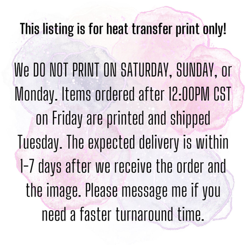 Stronger Than The Storm Hot Peel Custom Full Color 