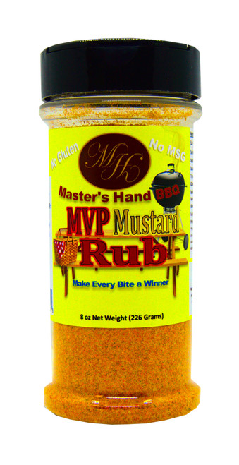 MVP Mustard Rub Jar 