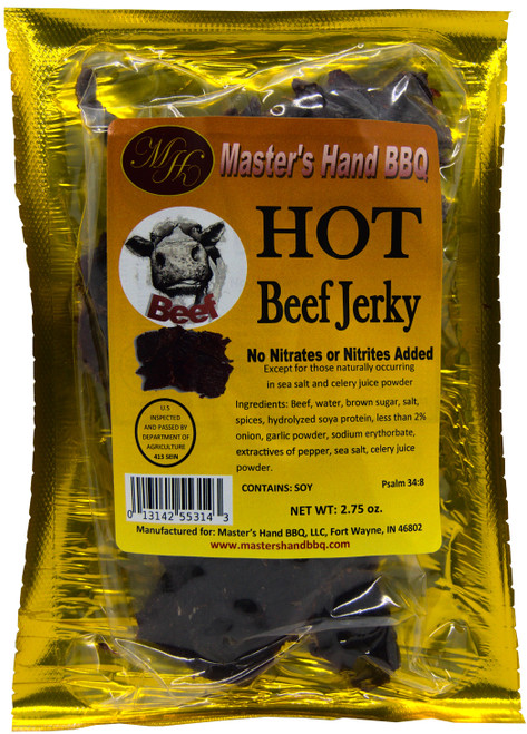 Hot Beef Jerky 