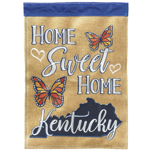 Weet Home Kentucky Flag Applique