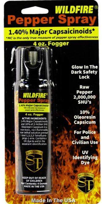 Wildfire 1.4% MC 4 oz pepper spray 