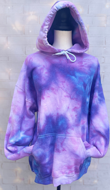 Ice Dyed Tie Dye Hoodie